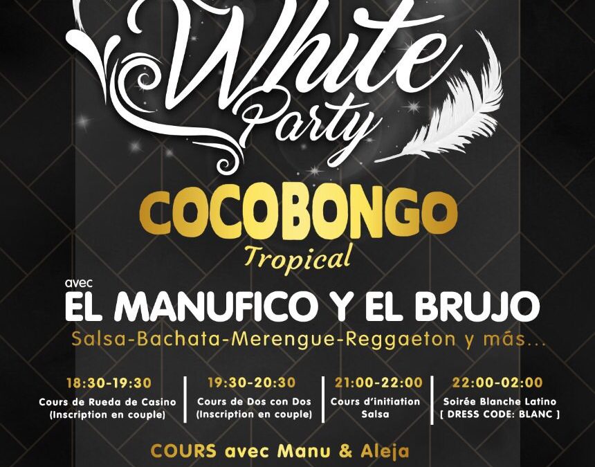 Latin White Party : 24 septembre 2022