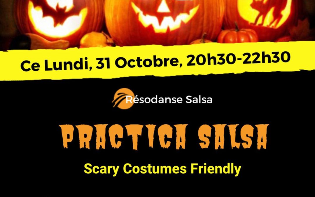 Practica Salsa : 31 octobre de 20h30-22h30